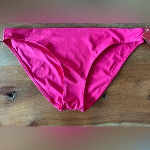 NWT Spanx Hibiscus Pink Swim Bottom size large